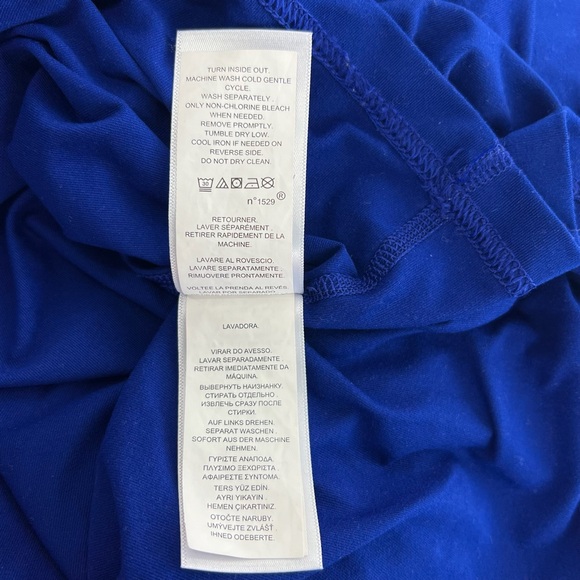 Polo Golf Ralph Lauren Sz XXL Blue 1/4 Zip Wicking Lightweight Raglan Slv Shirt - Picture 6 of 12